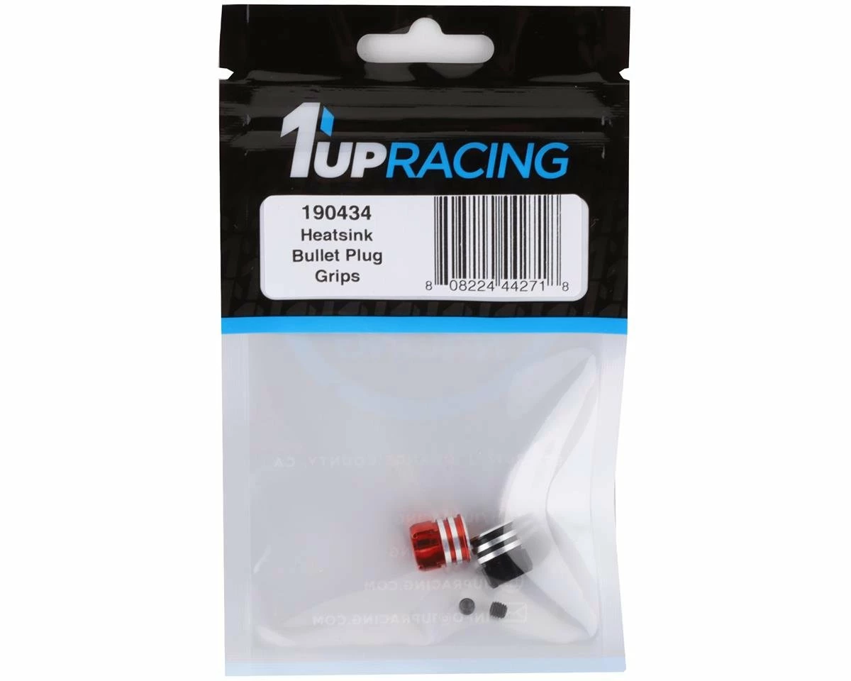Coupon π 1UP Racing Heatsink Bullet Plug Grips (Black/Red) (Fits LowPro Bullet Plugs) β 2 Coupon π 1UP Racing Heatsink Bullet Plug Grips (Black/Red) (Fits LowPro Bullet Plugs) β - Image 2