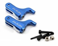 Brand new ❤️ Align 450DFC Main Rotor Holder Set (Blue) 😍