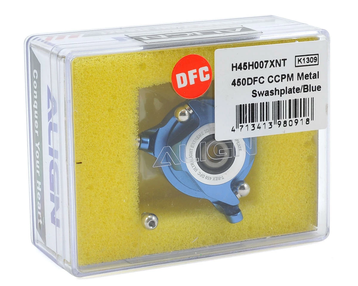 Promo π Align 450DFC CCPM Metal Swashplate (Blue) π 2 Promo π Align 450DFC CCPM Metal Swashplate (Blue) π - Image 2