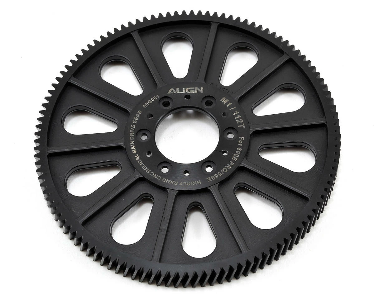Brand new π Align CNC Slant Thread Main Drive Gear (112T) π 1 Brand new π Align CNC Slant Thread Main Drive Gear (112T) π