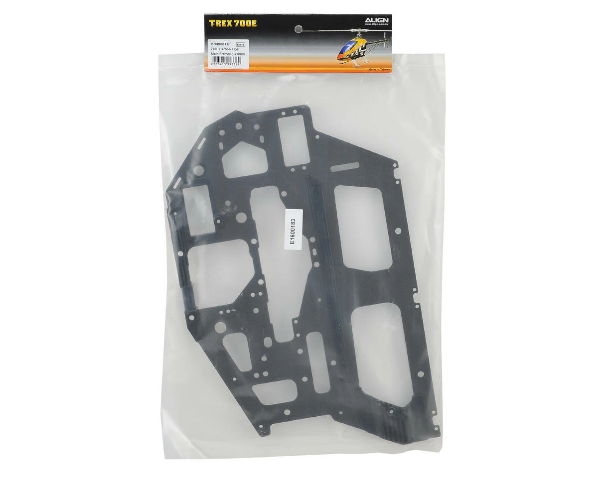 Best Sale ✨ Align Carbon Fiber 2mm Main Frame (L) (700L Dominator) ✔️ 2 Best Sale ✨ Align Carbon Fiber 2mm Main Frame (L) (700L Dominator) ✔️ - Image 2