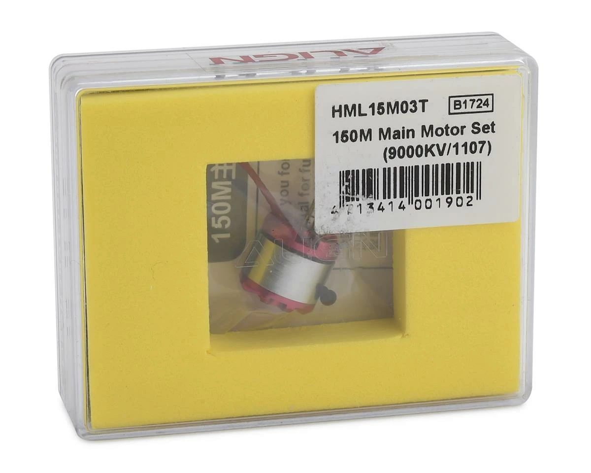 Discount π Align 150M Electric Brushless Main Motor Set (9000KV/1107) π₯ 3 Discount π Align 150M Electric Brushless Main Motor Set (9000KV/1107) π₯ - Image 3