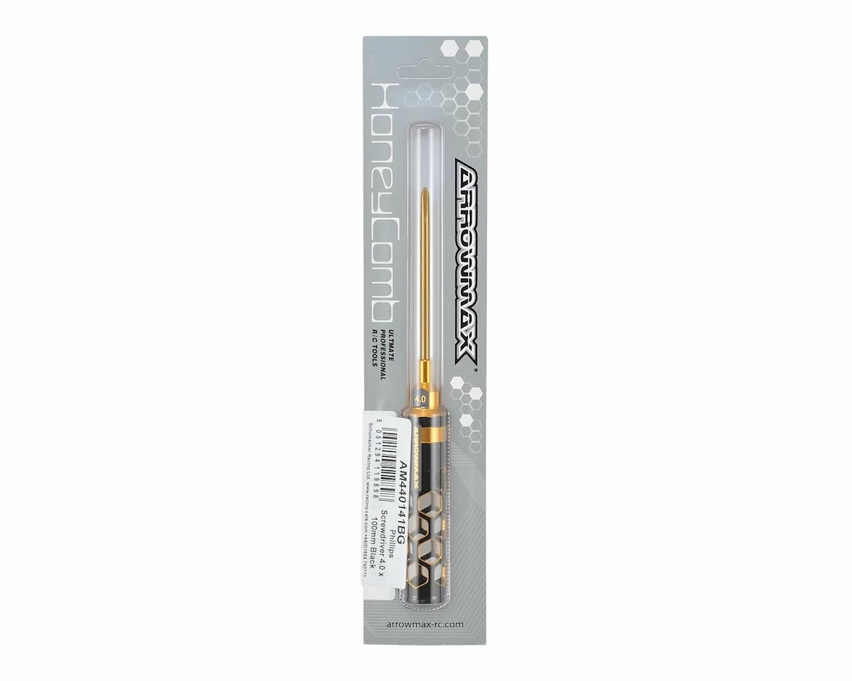 Hot Sale 💯 AM Arrowmax Black Golden Phillips Screwdriver (4.0mm) 🥰 2 Hot Sale 💯 AM Arrowmax Black Golden Phillips Screwdriver (4.0mm) 🥰 - Image 2
