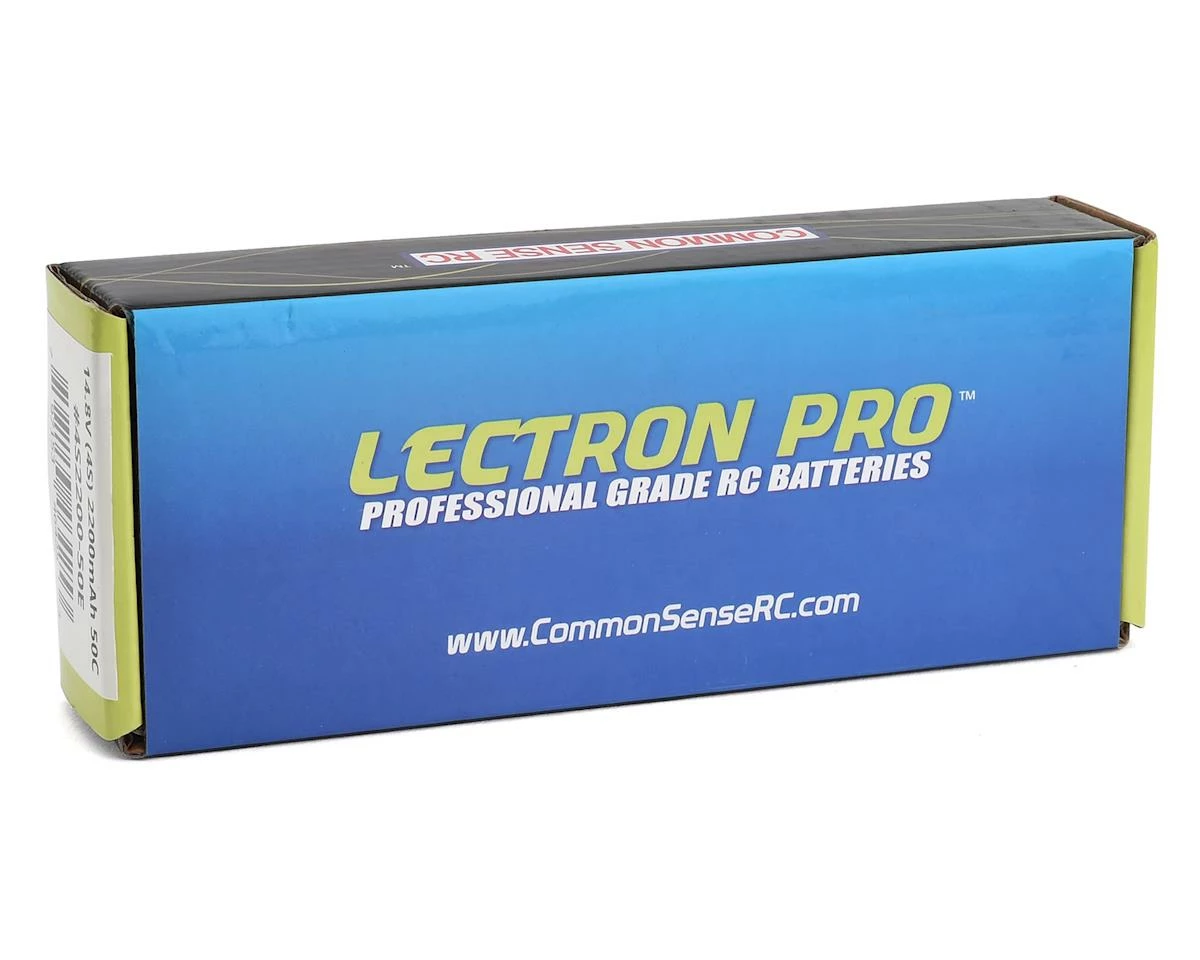 Coupon β Common Sense RC Lectron Pro 4S 50C LiPo Battery (14.8V/2200mAh) w/EC3 Connector π 2 Coupon β Common Sense RC Lectron Pro 4S 50C LiPo Battery (14.8V/2200mAh) w/EC3 Connector π - Image 2