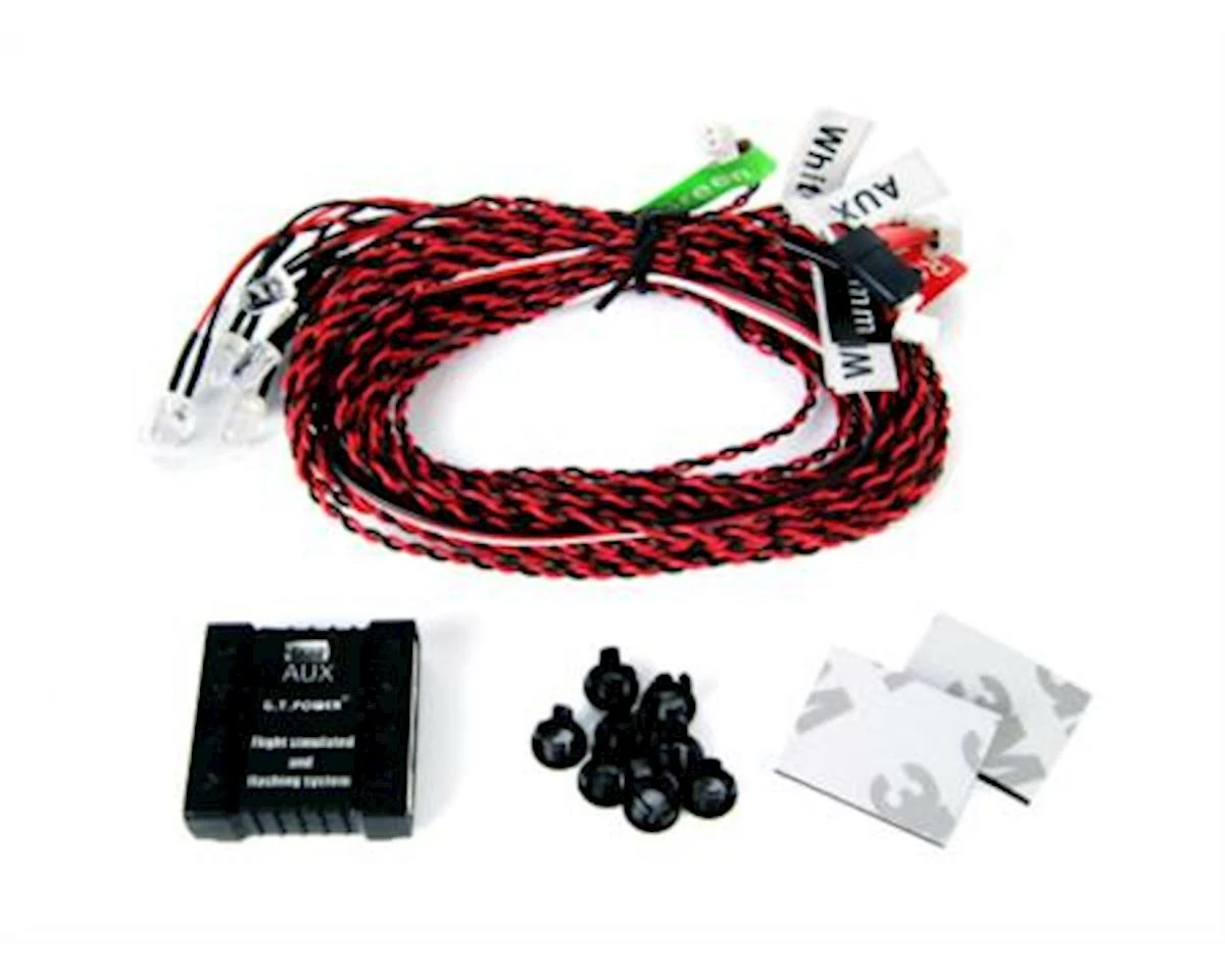 Brand new 🥰 Common Sense RC Deluxe Programmable Realistic LED Lighting Kit for Airplanes and Helicopters ✨ 1 Brand new 🥰 Common Sense RC Deluxe Programmable Realistic LED Lighting Kit for Airplanes and Helicopters ✨