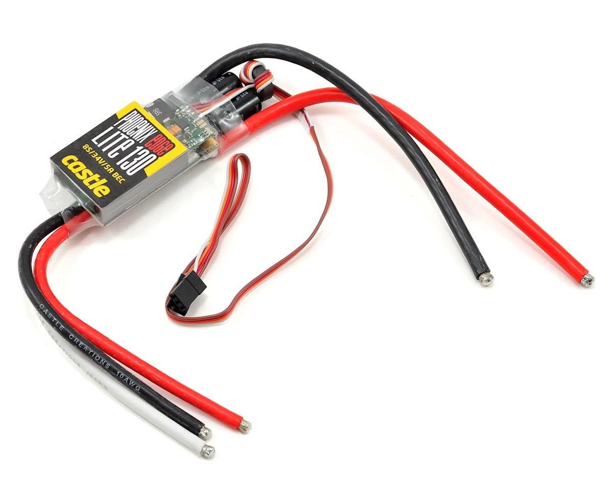 Cheap 🥰 Castle Creations Phoenix Edge Lite 130 25V 130-Amp Brushless ESC w/5-Amp BEC 💯 1 Cheap 🥰 Castle Creations Phoenix Edge Lite 130 25V 130-Amp Brushless ESC w/5-Amp BEC 💯
