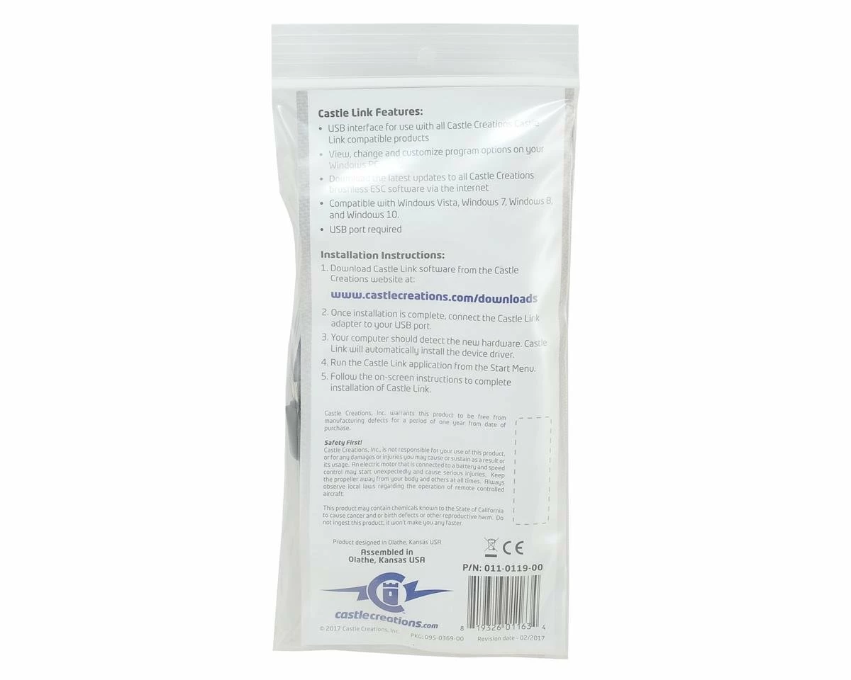 Wholesale 🔥 Castle Creations Castle Link V3 USB Programmer Adapter 👍 2 Wholesale 🔥 Castle Creations Castle Link V3 USB Programmer Adapter 👍 - Image 2