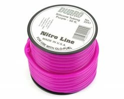 Outlet 😍 DuBro "Nitro Line" Silicone Fuel Tubing (Purple) (50') 🥰