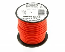 Cheap 😍 DuBro "Nitro Line" Silicone Fuel Tubing (Red) (50') 🔥