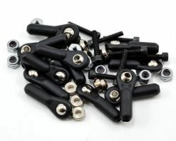 Wholesale 👏 DuBro 6-32 Heavy Duty Ball Link Set (Black) (12) 🔔