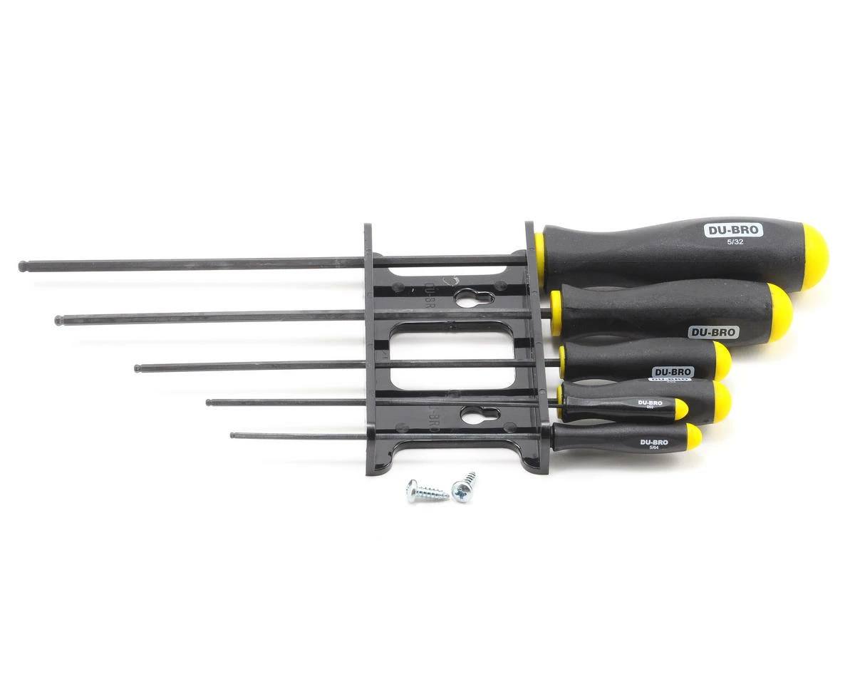 Hot Sale ⭐ DuBro Ball Driver Set with Holder ⌛ 1 Hot Sale ⭐ DuBro Ball Driver Set with Holder ⌛