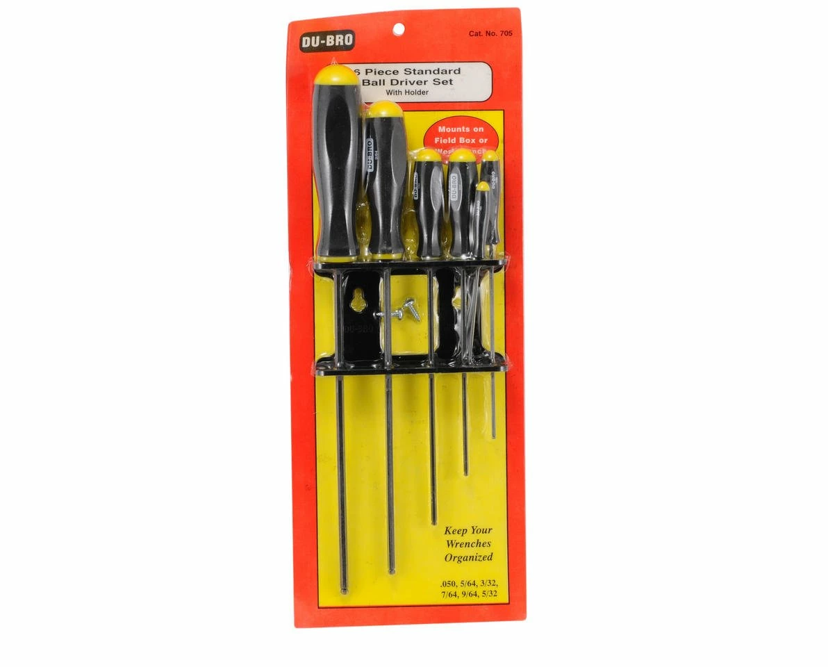 Hot Sale ⭐ DuBro Ball Driver Set with Holder ⌛ 2 Hot Sale ⭐ DuBro Ball Driver Set with Holder ⌛ - Image 2