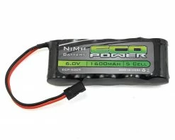 Cheapest 🧨 EcoPower 5-Cell NiMH Stick Receiver Battery Pack (6.0V/1600mAh) 🤩