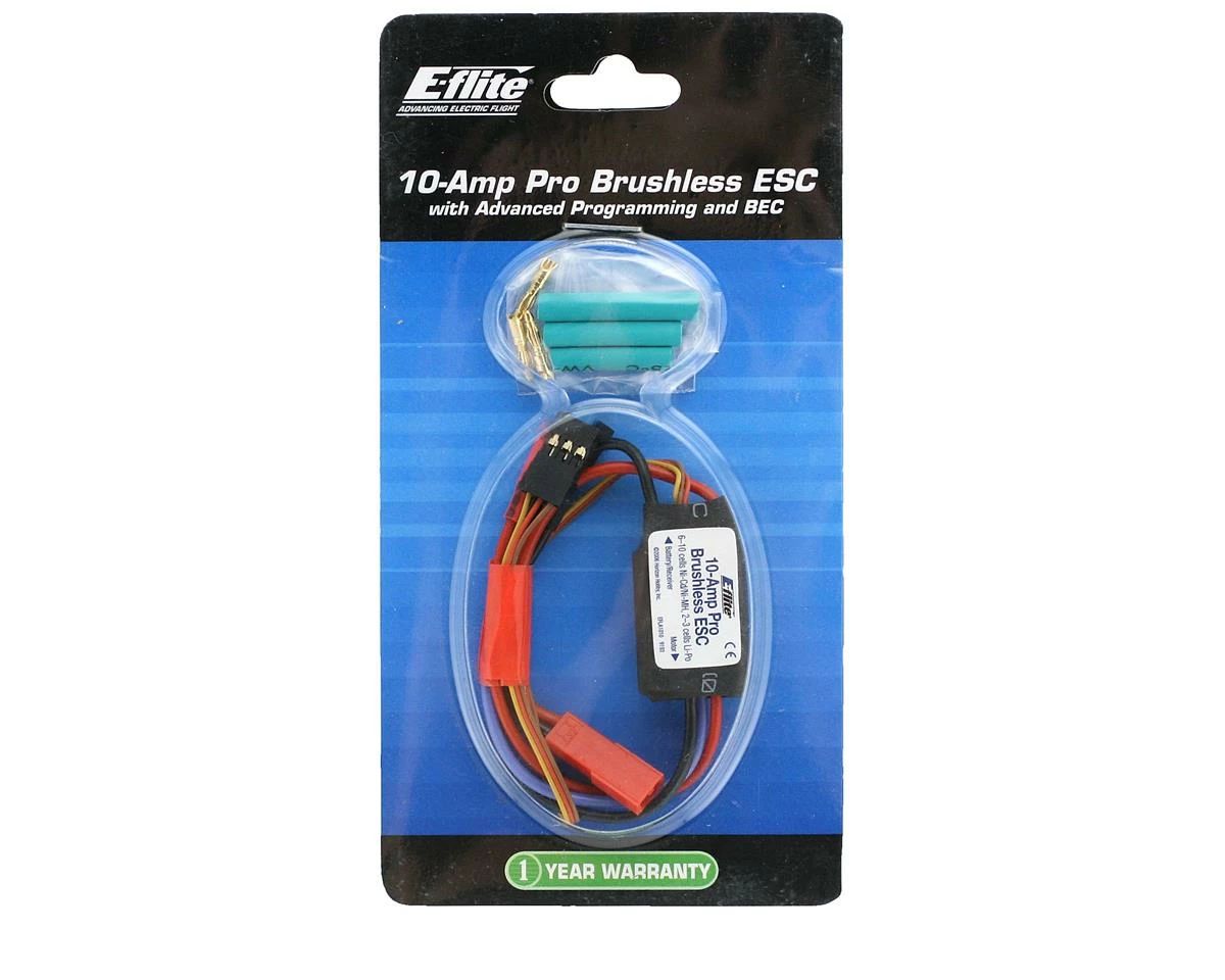 Discount β E-flite 10-Amp Pro BEC Brushless ESC (JST) π₯° 2 Discount β E-flite 10-Amp Pro BEC Brushless ESC (JST) π₯° - Image 2