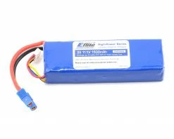 Discount 🔔 E-flite 3S Li-Poly Battery 20C (11.1V/1500mAh) w/EC3 Connector 👍
