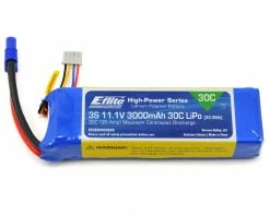 Best reviews of 🤩 E-flite 3S LiPo Battery Pack 30C (11.1V/3000mAh) w/EC3 Connector ⌛