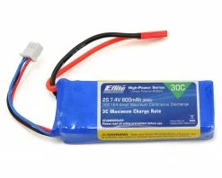 Best deal 🥰 E-flite 2S LiPo 30C Battery (7.4V/800mAh) w/JST Connector 🤩