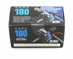 Flash Sale 🛒 E-flite Park 180 Brushless Outrunner Motor, 2200Kv: 2mm Bullet ❤️ -Helicopters Sales eflm1120 2