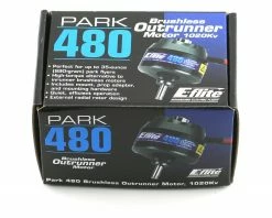 Flash Sale ⭐ E-flite Park 480 Brushless Outrunner Motor, 1020Kv: 3.5mm Bullet 👏 -Helicopters Sales eflm1505 2