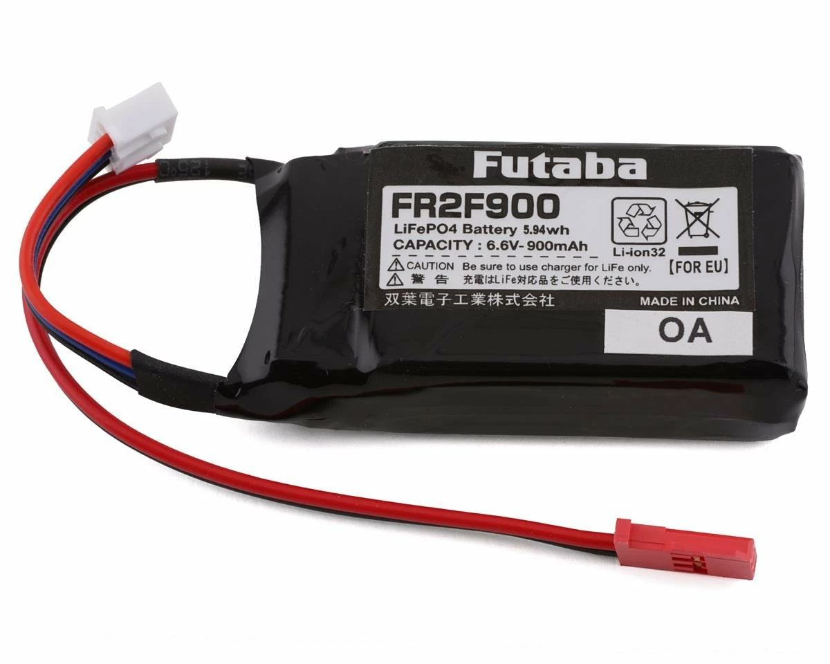 Outlet 🥰 Futaba 2S LiFe Flat Receiver Battery Pack (6.6V/900mAh) 🤩 1 Outlet 🥰 Futaba 2S LiFe Flat Receiver Battery Pack (6.6V/900mAh) 🤩