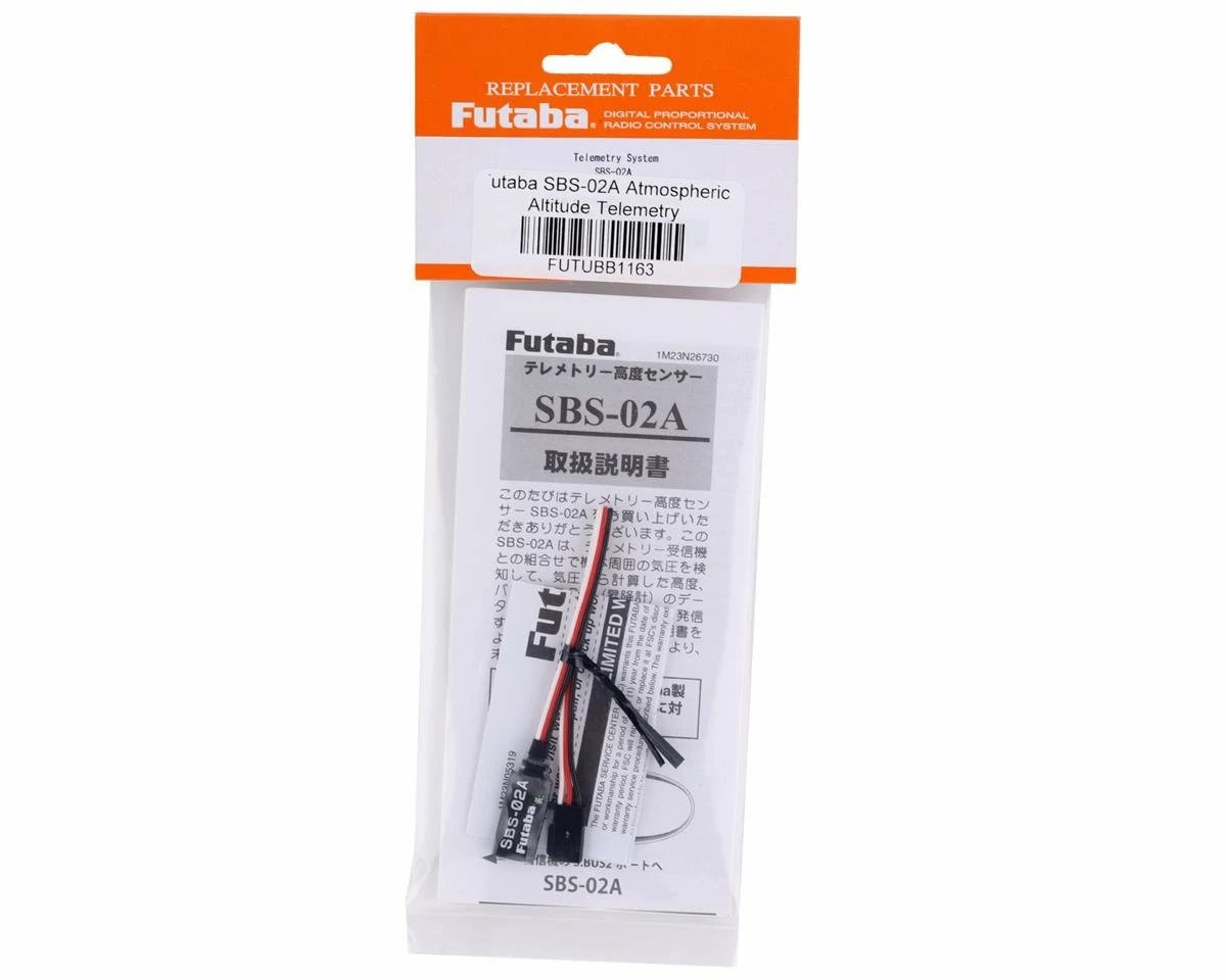 Budget ๐ Futaba SBS-02A Atmospheric Altitude Telemetry Sensor ๐งจ 2 Budget ๐ Futaba SBS-02A Atmospheric Altitude Telemetry Sensor ๐งจ - Image 2
