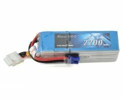 Deals ⌛ Gens Ace 6s LiPo Battery 45C (22.2V/2200mAh) w/EC3 Connector ⌛