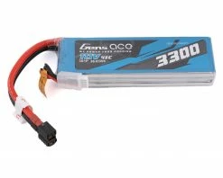 Buy 🤩 Gens Ace 3s LiPo Battery Pack 45C (11.1V/3300mAh) w/Universal Connector ❤️