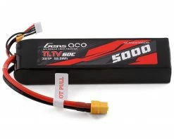 Coupon ⌛ Gens Ace 3s LiPo Battery 60C (11.1V/5000mAh) w/XT-60 Connector 🧨