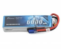 Best deal 🌟 Gens Ace 4S Soft Case 100C LiPo Battery (14.8V/6000mAh) w/EC5 Connector ❤️