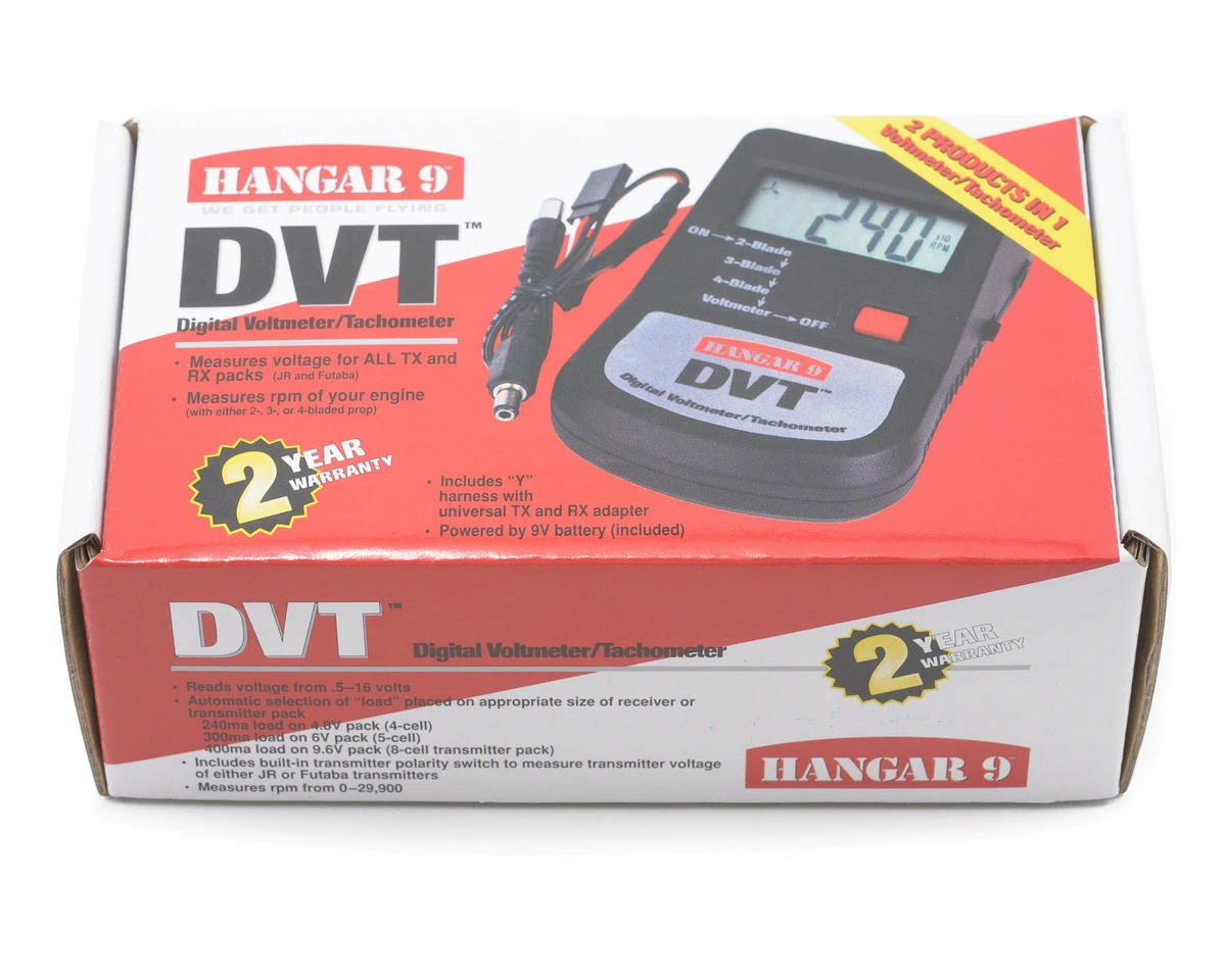Best reviews of ✔️ Hangar 9 DVT Digital Voltmeter/Tachometer ✨ 2 Best reviews of ✔️ Hangar 9 DVT Digital Voltmeter/Tachometer ✨ - Image 2