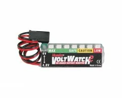 Budget ❤️ Hobbico Voltwatch2 4.8V/6V Rx Battery Monitor ⌛