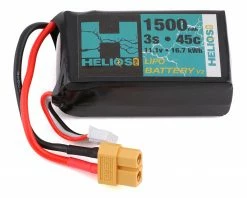 Deals 👍 Helios RC 3S 45C LiPo Battery w/XT60 Connector (11.1V/1500mAh) ⭐
