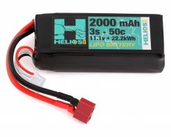 Best reviews of β Helios RC 3S 50C LiPo Battery w/Deans Connector (11.1V/2000mAh) β