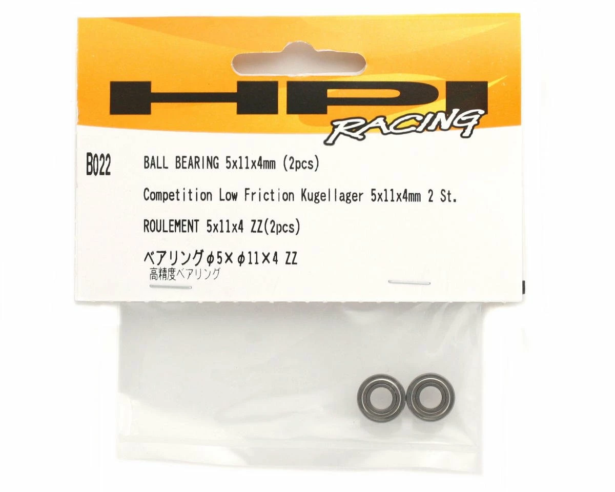 Promo π€© HPI 5x11x4mm Ball Bearing (2) π― 2 Promo π€© HPI 5x11x4mm Ball Bearing (2) π― - Image 2