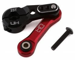 New 😉 Hot Racing Arrma 6S Aluminum Fixed Link Steering Servo Arm (Black) (23T) ⌛