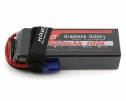 Best deal 🎉 HRB 4S 100C Graphene LiPo Battery (14.8V/6000mAh) w/EC5 Connector 😉