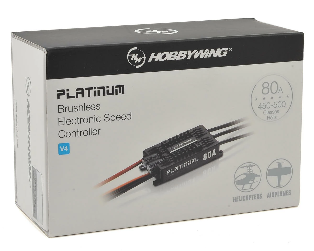 Brand new π€© Hobbywing Platinum Pro 80A V4 80 Amp ESC π₯ 3 Brand new π€© Hobbywing Platinum Pro 80A V4 80 Amp ESC π₯ - Image 3