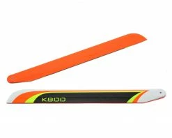 Hot Sale 💯 KBDD International 325mm Carbon Fiber Extreme Flybarless Main Blade (Orange) 🌟