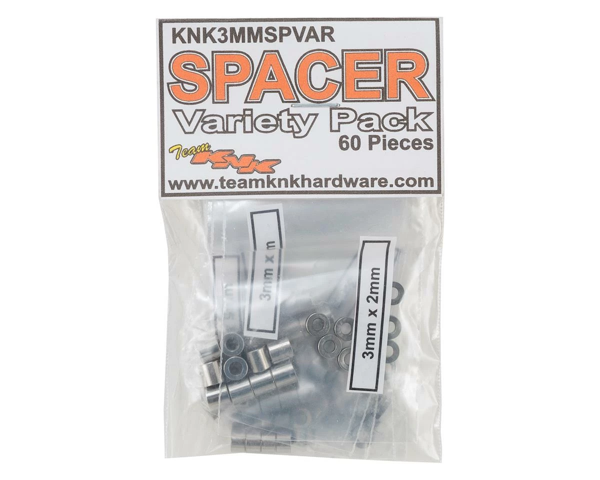 Promo π Team KNK Aluminum Spacer Variety Pack (60) β 1 Promo π Team KNK Aluminum Spacer Variety Pack (60) β