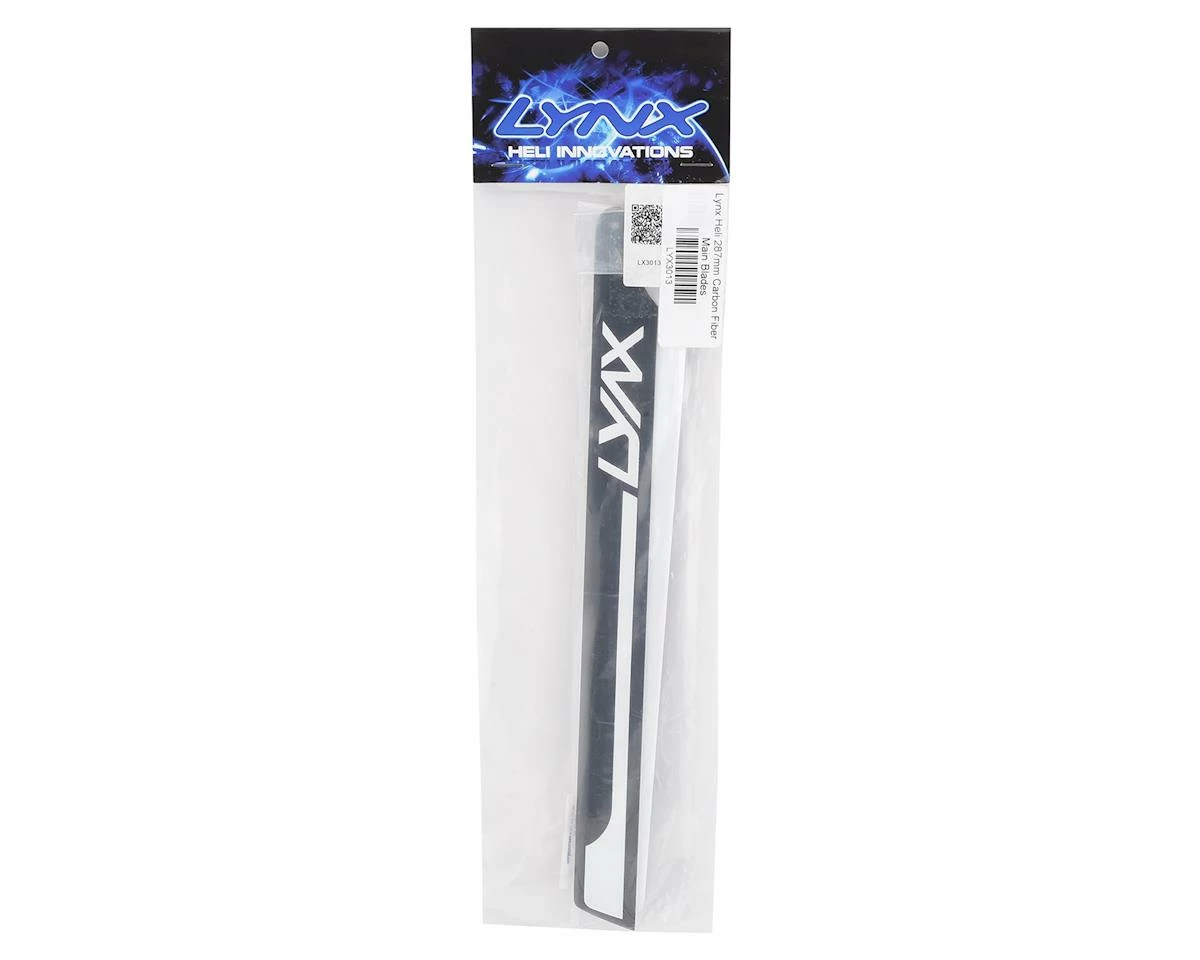 Buy π Lynx Heli 287mm Carbon Fiber Main Blades π 2 Buy π Lynx Heli 287mm Carbon Fiber Main Blades π - Image 2