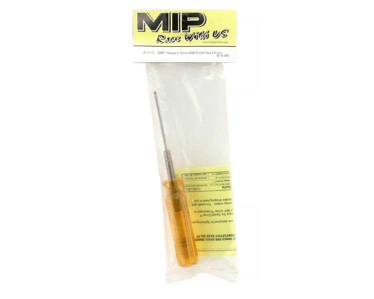 Buy 𧨠MIP Thorp Ball End Hex Driver (2.5mm) π 2 Buy 𧨠MIP Thorp Ball End Hex Driver (2.5mm) π - Image 2