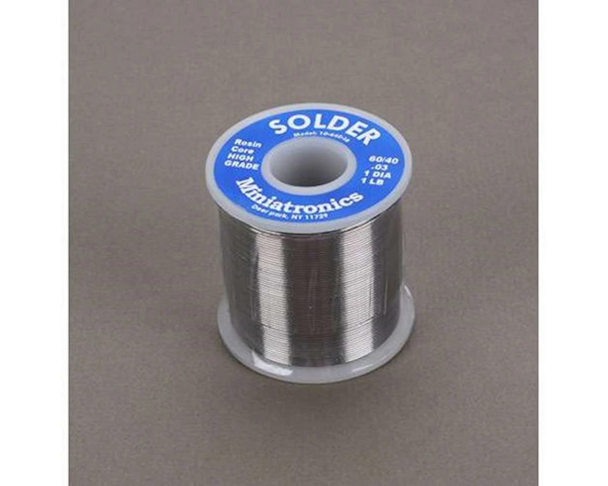 Cheapest π― Miniatronics Rosin Core Solder 60/40 (1lb) π₯° 1 Cheapest π― Miniatronics Rosin Core Solder 60/40 (1lb) π₯°