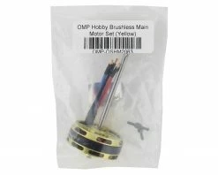 Cheapest ✔️ OMP Hobby Brushless Main Motor Set (Yellow) 🔔 -Helicopters Sales omp oshm2063 2
