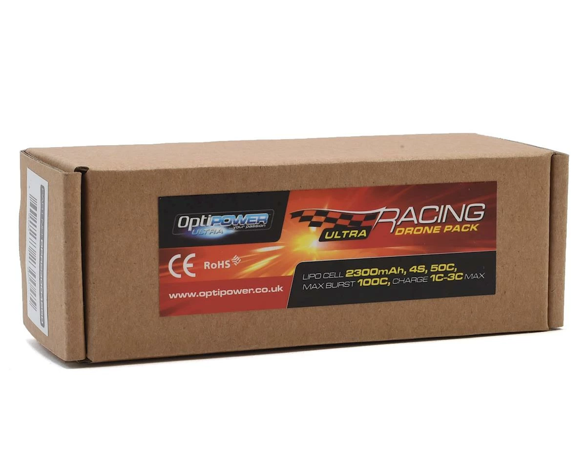 Top 10 π Optipower 4S 50C LiPo Battery (14.8V/2300mAh) w/XT-60 Connector β€οΈ 2 Top 10 π Optipower 4S 50C LiPo Battery (14.8V/2300mAh) w/XT-60 Connector β€οΈ - Image 2