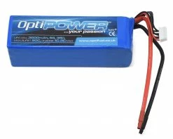 Best deal 🎉 Optipower 6S 35C LiPo Battery (22.2V/3500mAh) 🎉