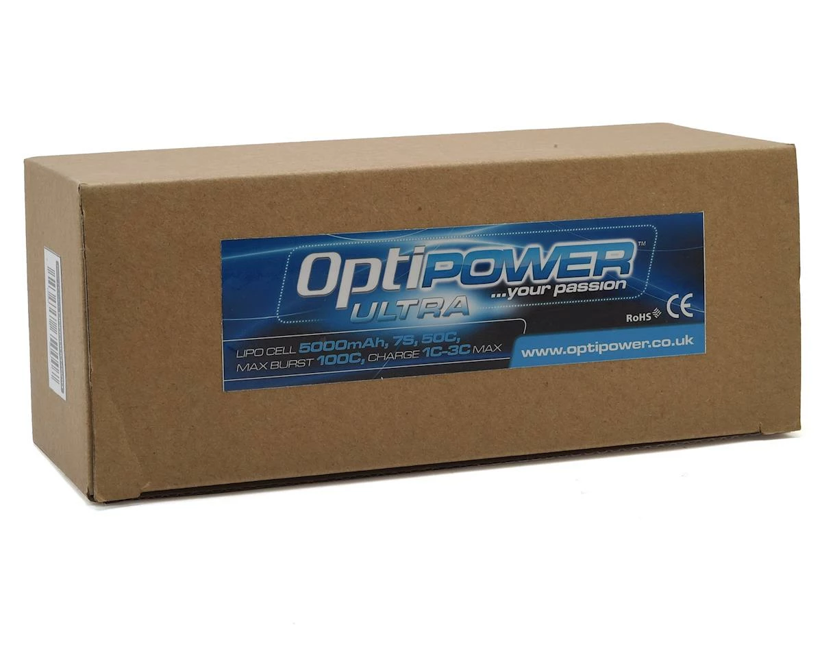 Promo π Optipower 7S 50C LiPo Battery (25.9V/5000mAh) π€© 2 Promo π Optipower 7S 50C LiPo Battery (25.9V/5000mAh) π€© - Image 2