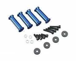 Discount 😍 O.S. GT55 5x50.8mm 2" Standoff (Blue) (4) 🎁