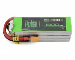 Buy ⭐ PULSE Ultra Power Series 6S LiPo Battery 50C (22.2V/1800mAh) w/XT60 Connector ⌛
