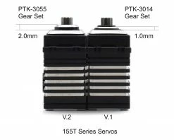 Wholesale ✨ ProTek RC 150T & 170T Metal Servo Gear Set 🧨 -Helicopters Sales ptk 3014 2