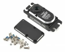 New 🎉 ProTek RC 370TBL Aluminum Upper/Lower Servo Case Set 🔔